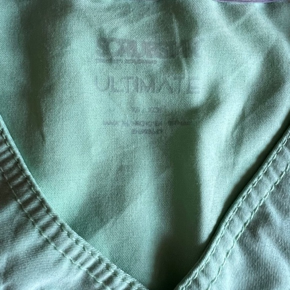 Scrubstar Women's Fashion Premium Ultimate Mock Wrap Scrub Top - Picture 2 of 5